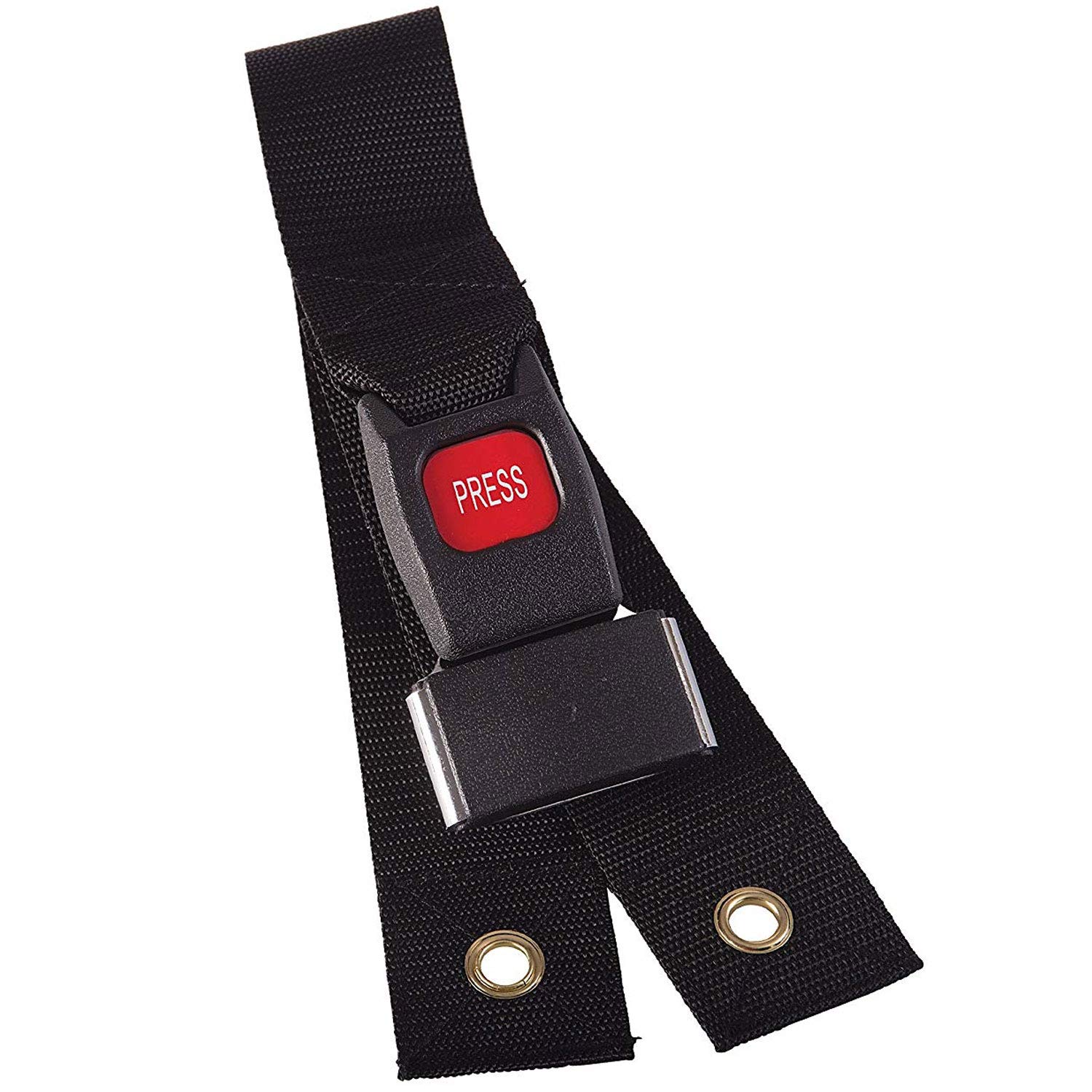 DMI Wheelchair Seat Belt and Safety Harness, Easy Install, 45 Inches long and 1.75 Inches Thick, Adjusts to 41 Inches, Black (Pack of 1) - Image 4
