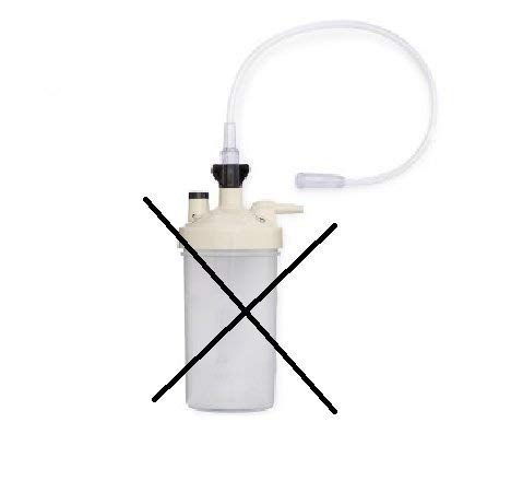 HEALTHLINE Oxygen Connector Tube Adapter, 12" Transparent Plastic, For Humidifier Bottle and Concentrator - Image 3
